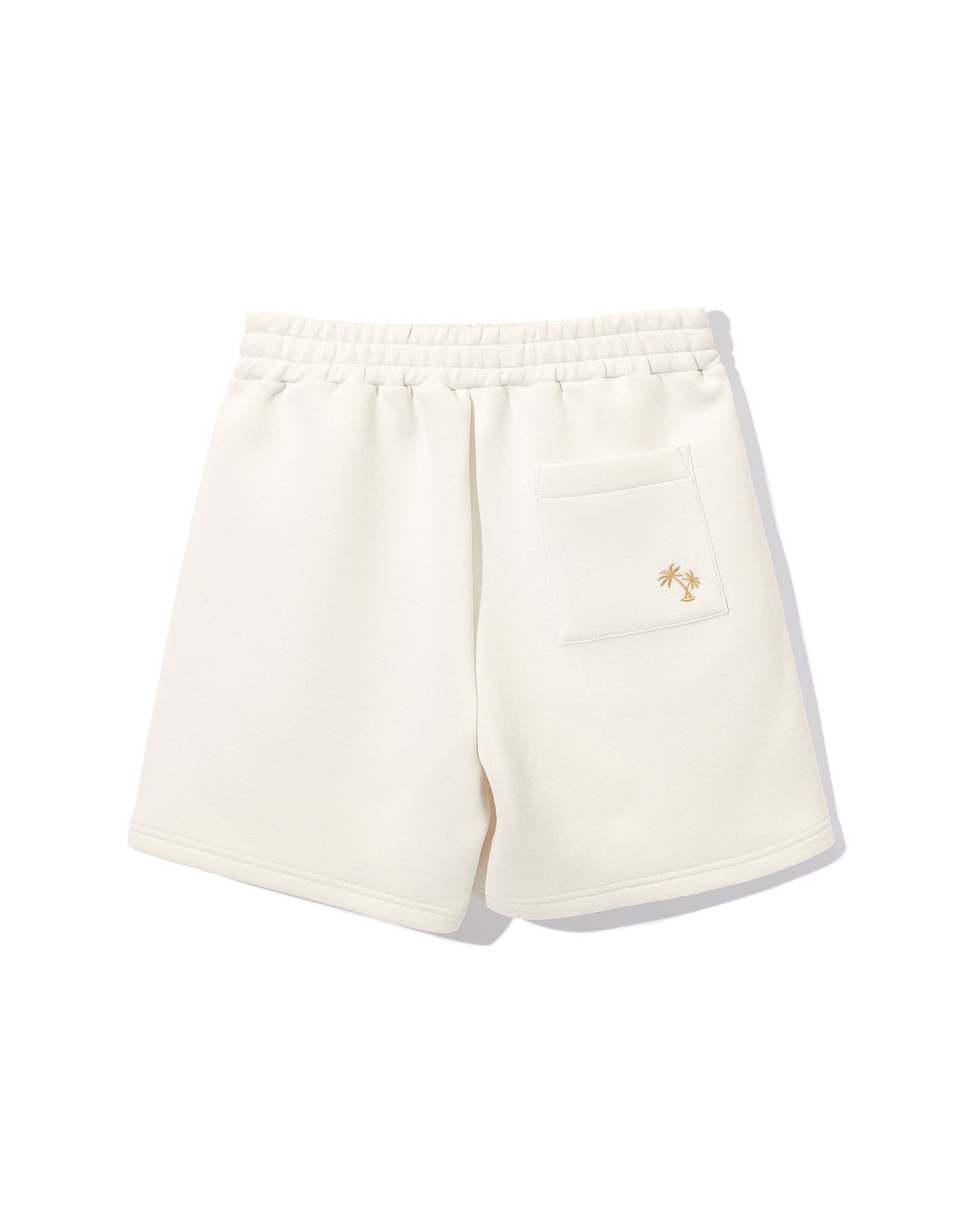 FLC ESSENTIAL GYM SHORTS - Cream