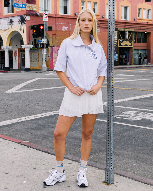 FLC Layer Tennis Skirt- White