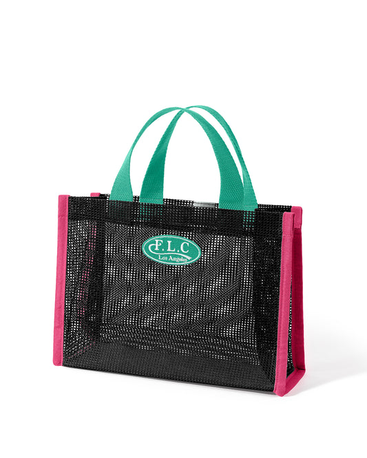FLC Mini Mesh Tote Bag - Black