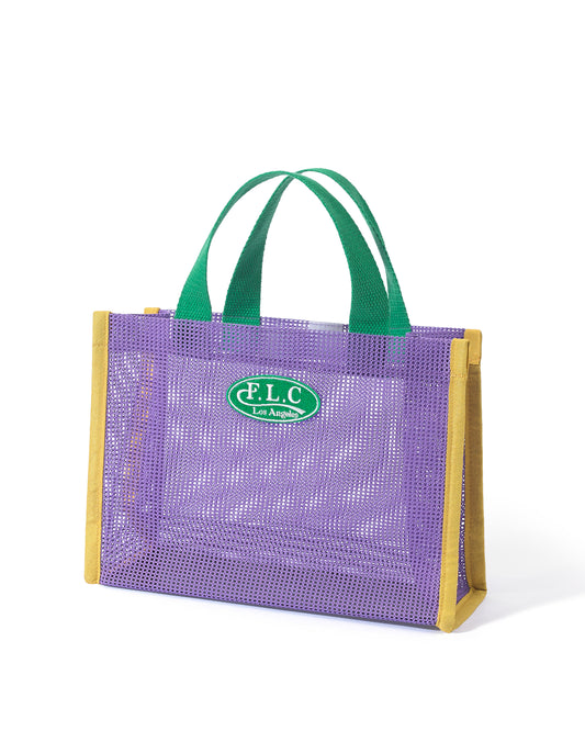 FLC Mini Mesh Tote Bag - Purple