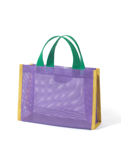 FLC Mini Mesh Tote Bag - Purple