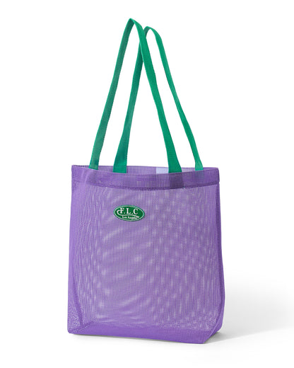 FLC Mesh Tote Bag - Purple