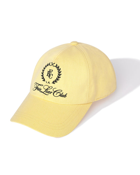 FLC Edw Cotton Baseball Cap - Yellow