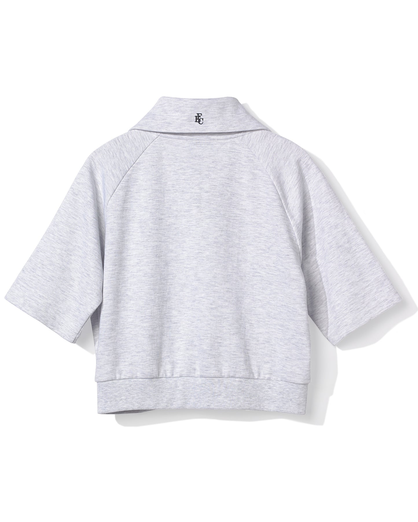 FLC Half Zip Pullover- Grey