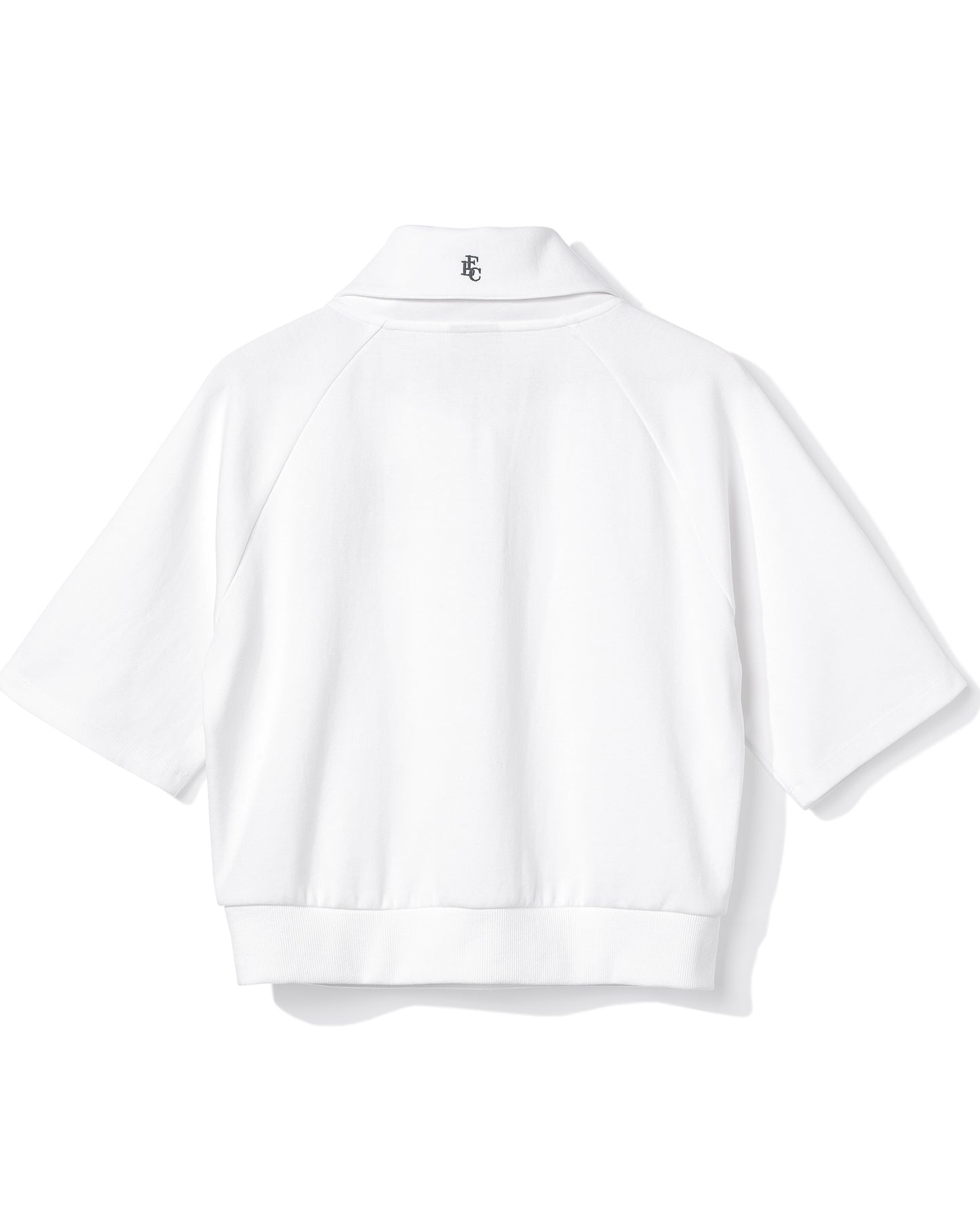 FLC Half Zip Pullover- White