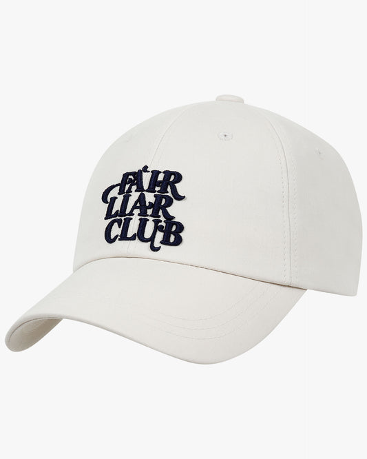 Club Cotton Baseball Cap - Ivory