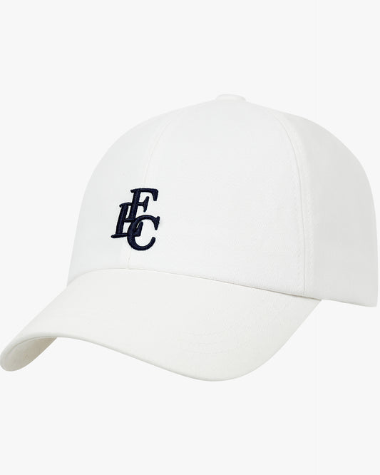 FLC Cotton Twill Baseball Cap - White