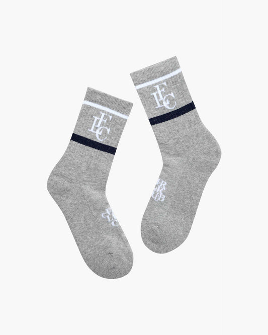 Club Stripe Socks - Grey