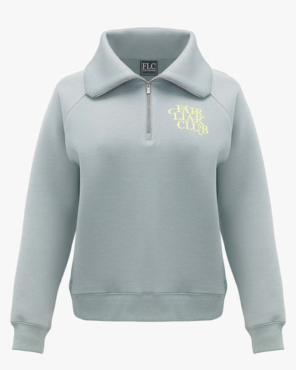 Club Quarter Zip Pullover - Green